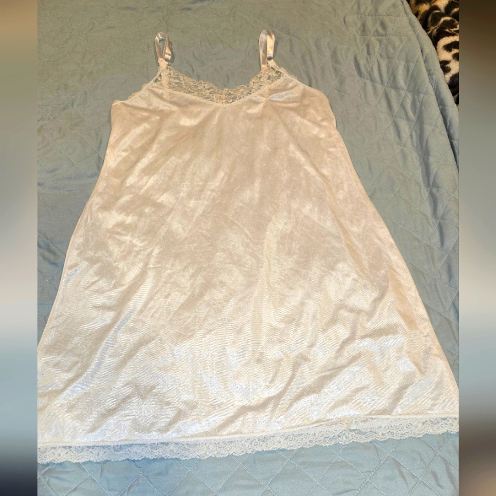 White Chemise Intimates Sleepwear